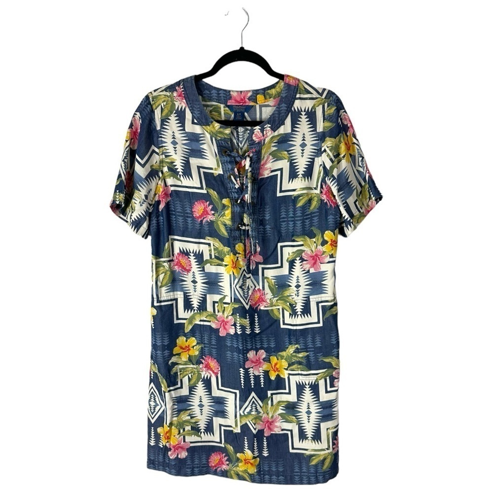 Tommy Bahama & Pendleton Aloha Harding Shift Dress Size Small